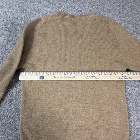 Vintage 1980s Gold Circle Department store Tan Wool Sweater – Size Small - Picture 5 of 5